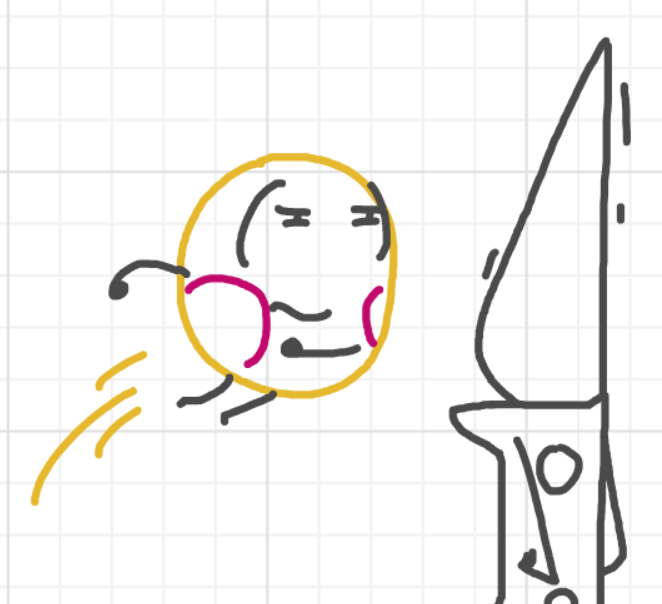 A panel from What's The Point, episode five of the Board Boards object show by Furretwalk/WalkingFurret.